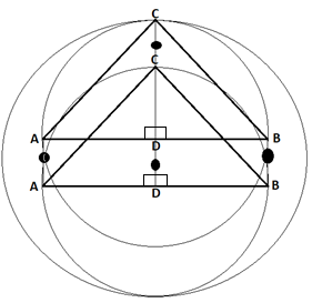 diagram showing secondary particle interaction, technical drawing style